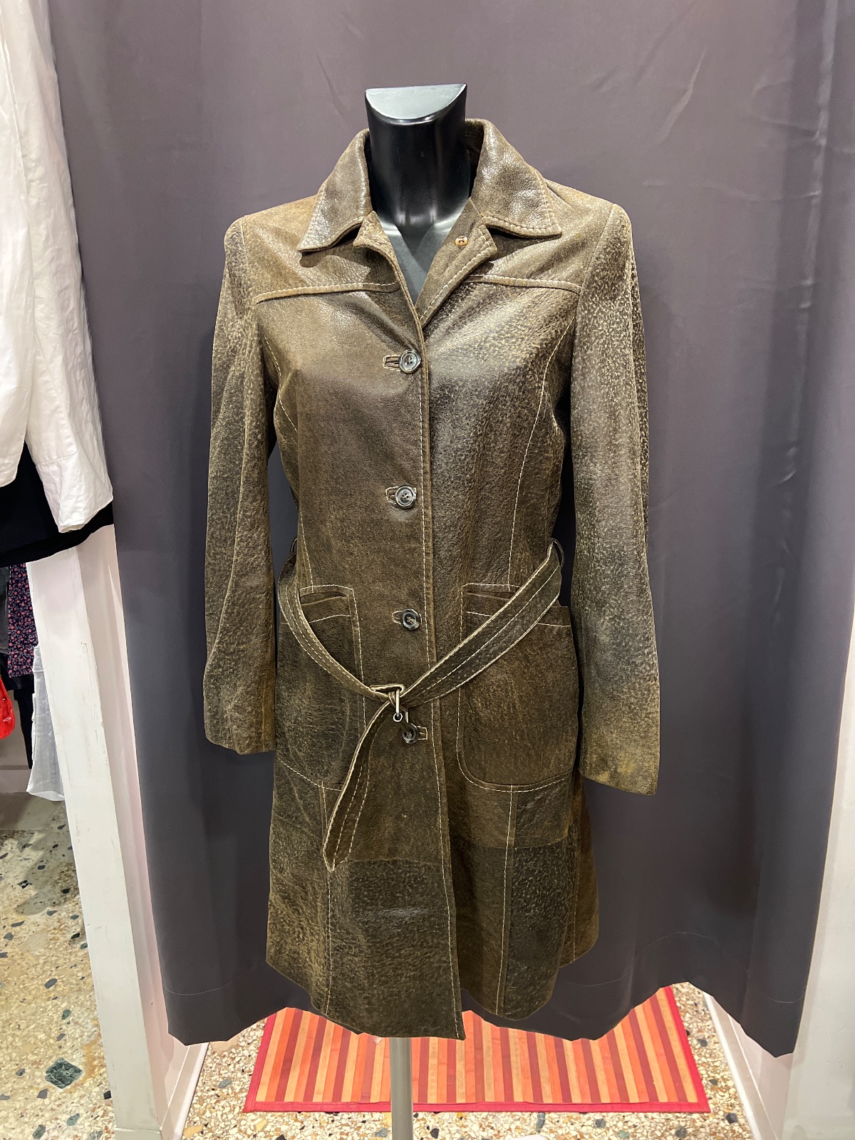 Giacca Eppels in ecopelle vintage, foto 9