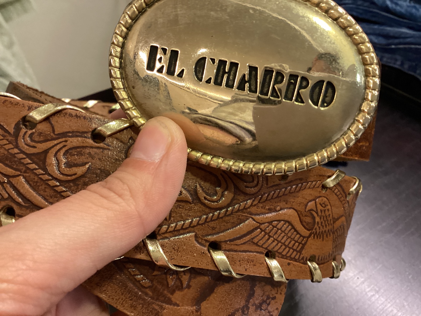 Cintura El Charro in pelle, foto 6