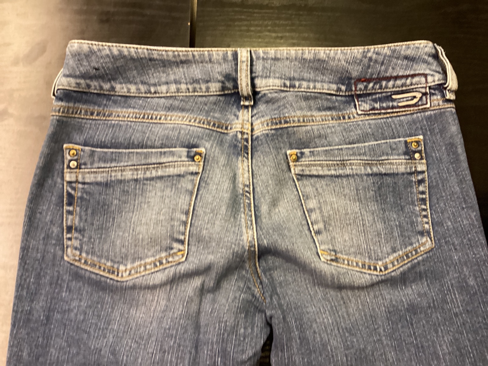 Pantaloni Jeans Diesel in misto cotone, foto 9