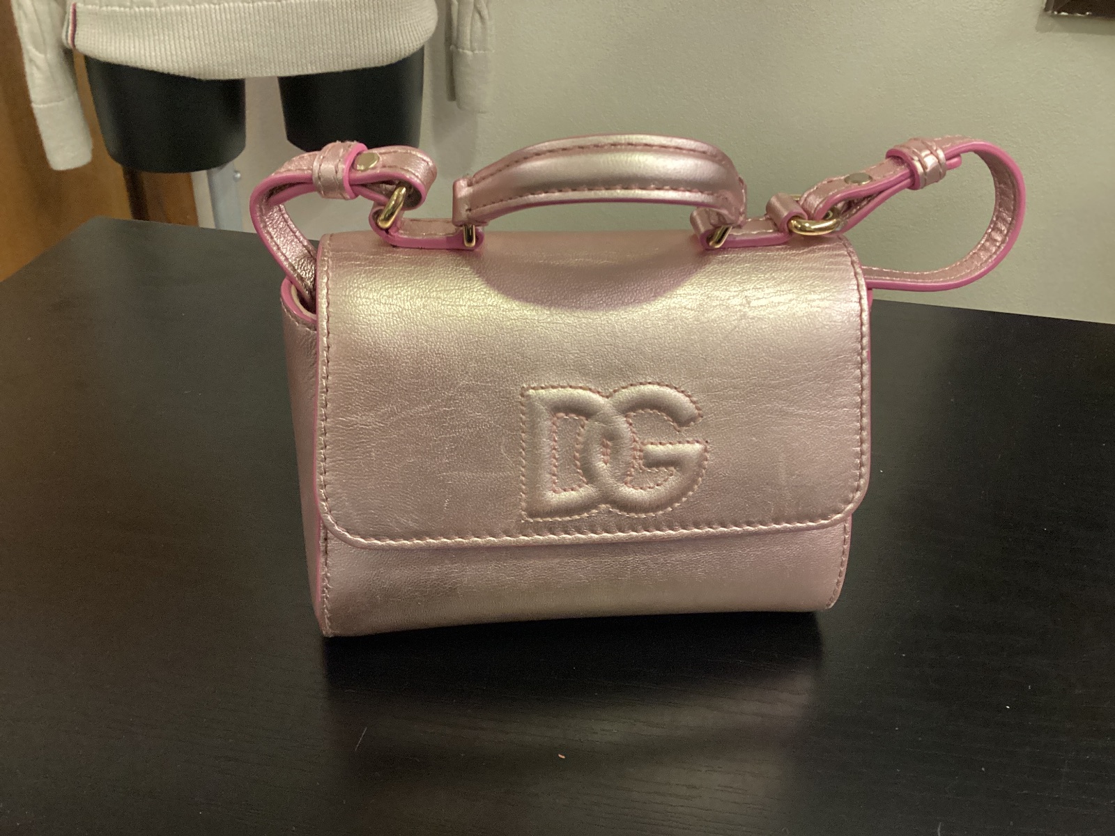 Borsa Dolce & Gabbana Bambino Mini bag in pelle, foto 12