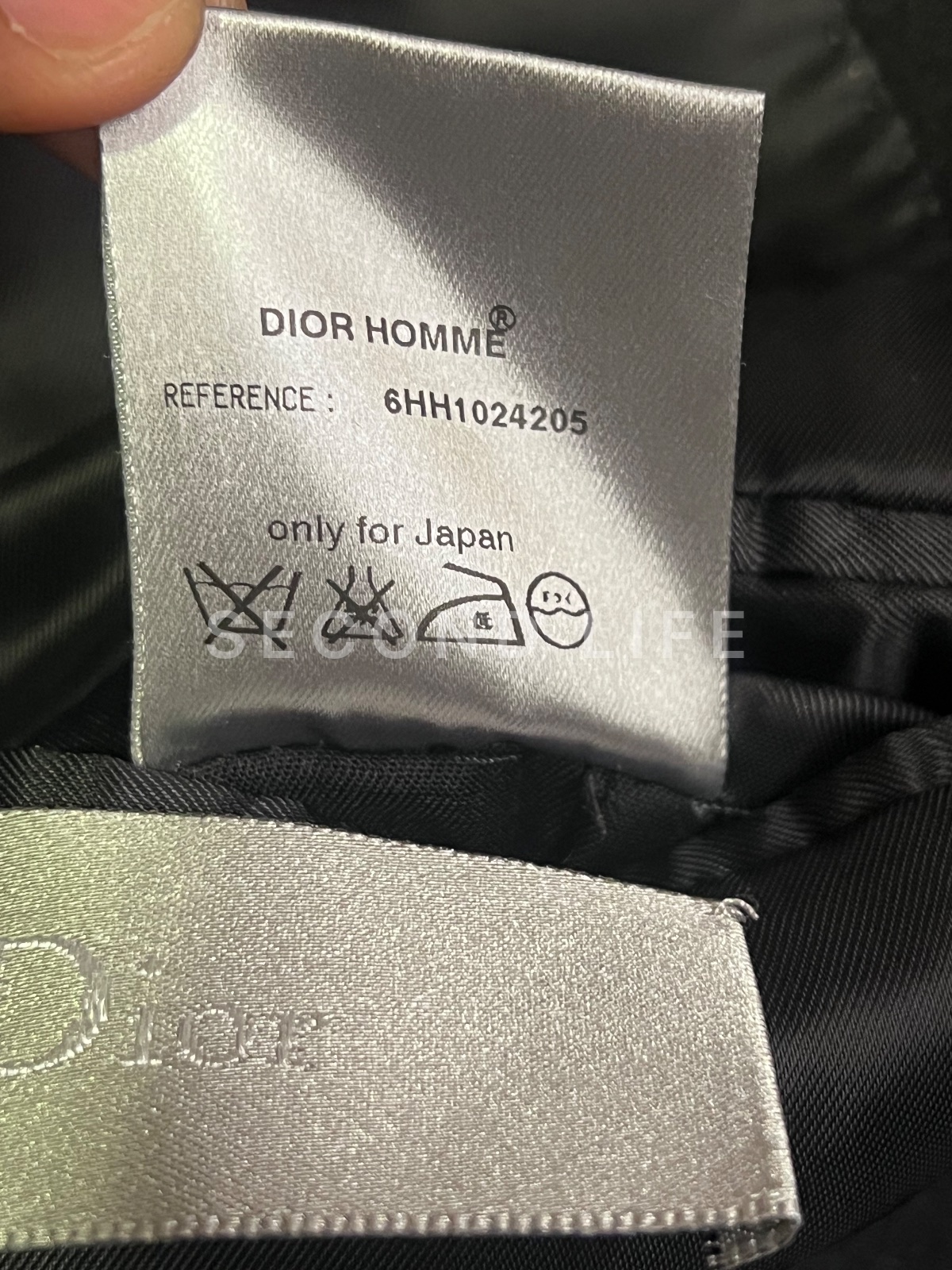 Giacca Dior in Lana e Cashmere edizione Giapponese, foto 6