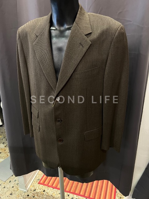 Giacca Marco Azzali in Tessuto Loro Piana Super 100's Taglia 52 (L/XL)