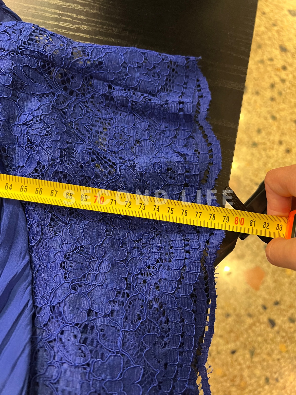 Abito Marciano Los Angeles drappeggiato in tessuto tecnico, foto 8