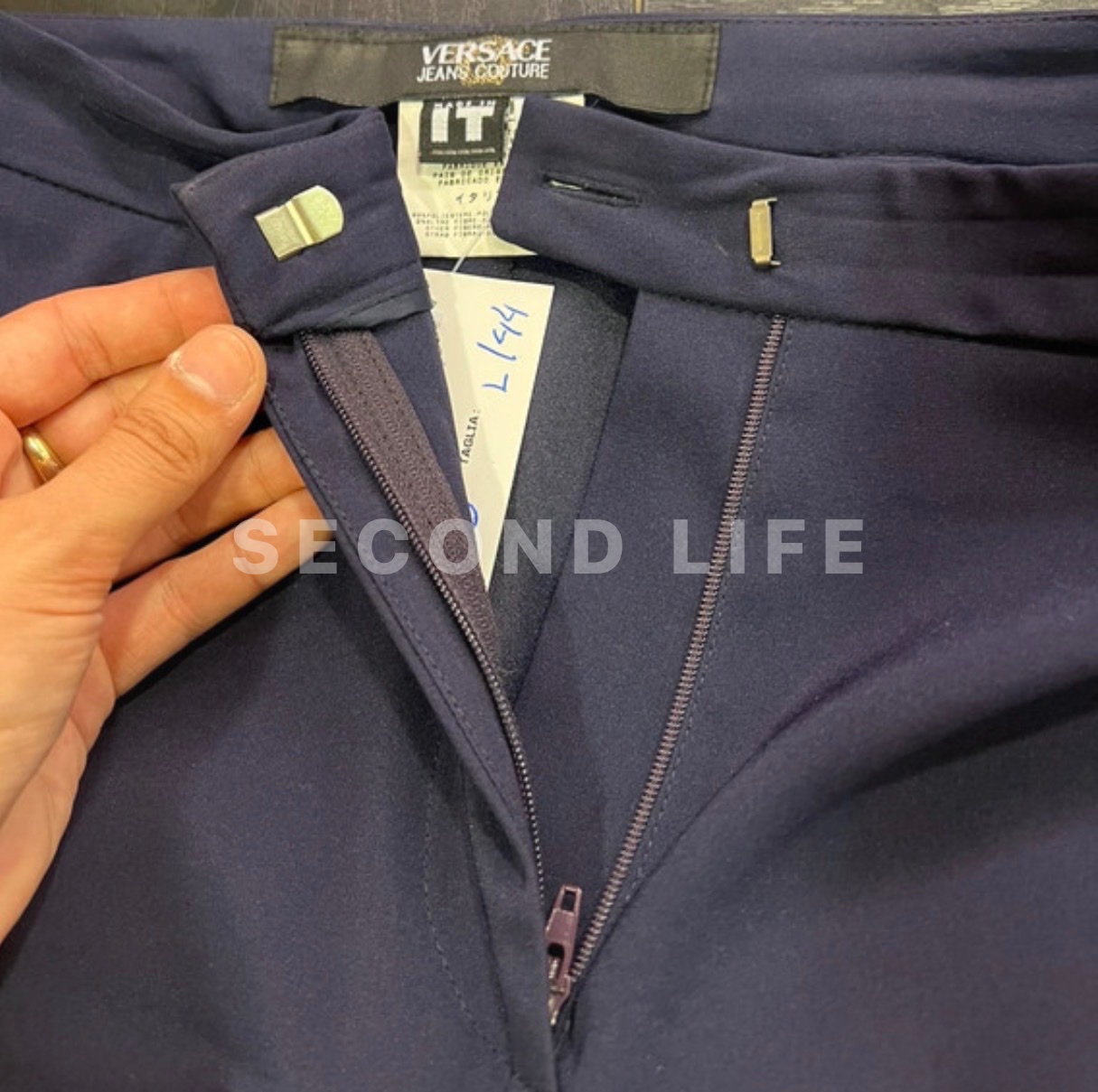 Pantaloni Versace Jeans Couture in poliestere, foto 3