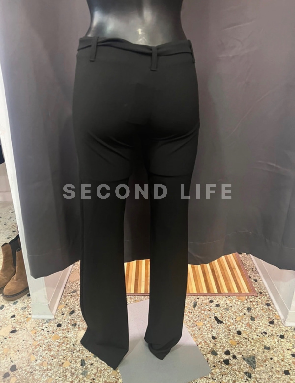 Pantaloni VJC Versace nero, foto 2