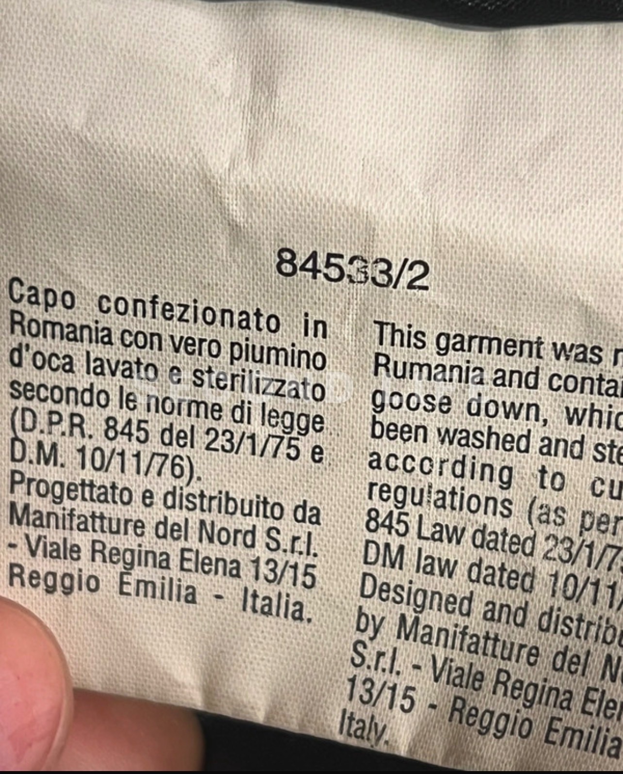 Piumino MAX&Co. imbottito lungo in piumino d'oca, foto 5