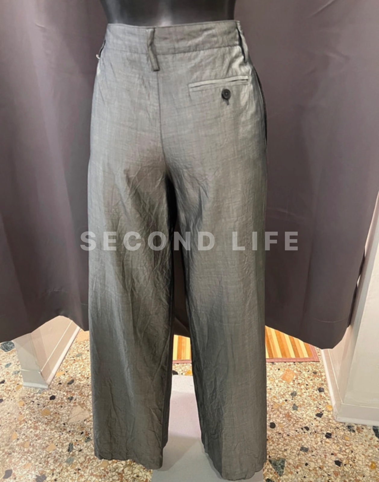 Pantaloni Ralph RL Lauren in seta, foto 4