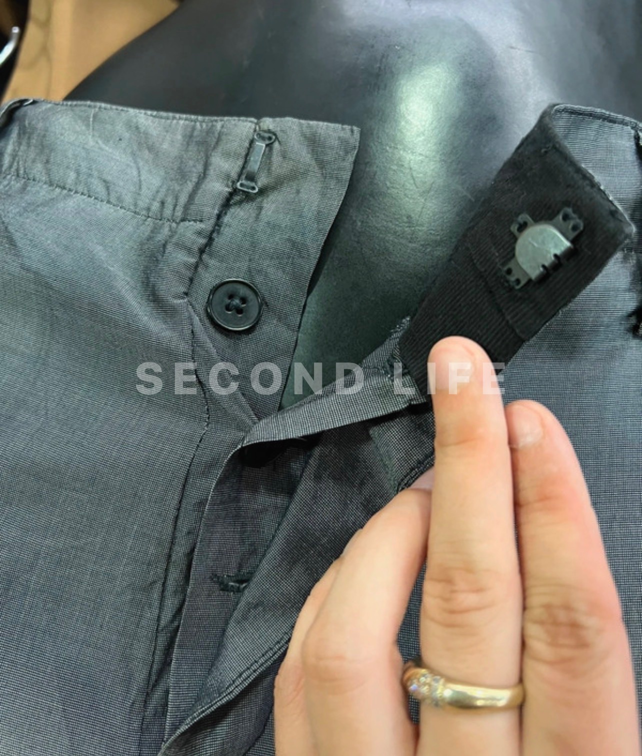 Pantaloni Ralph RL Lauren in seta, foto 5