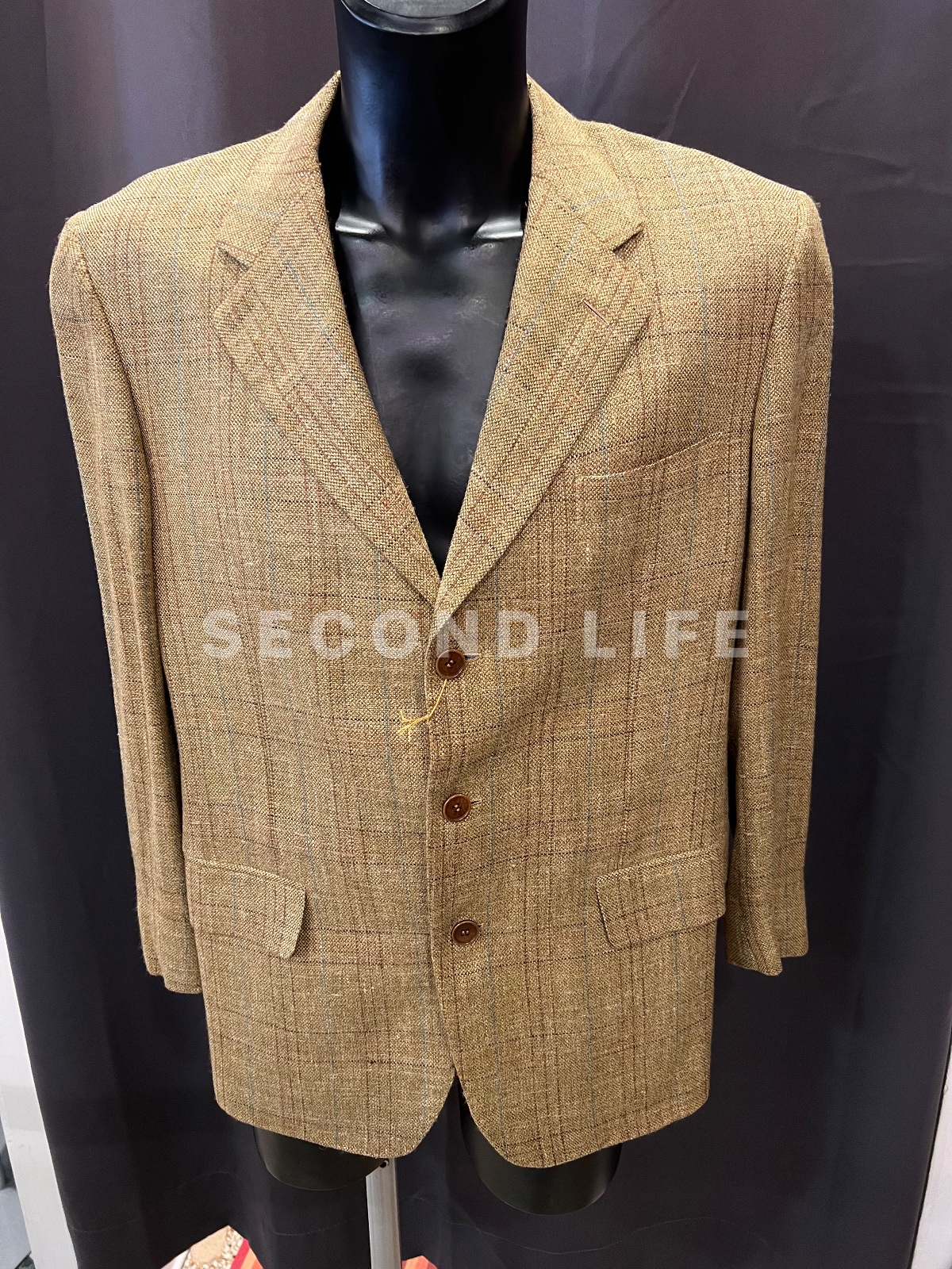 Giacca D’avenza Roma Blazer in seta, lino e lana