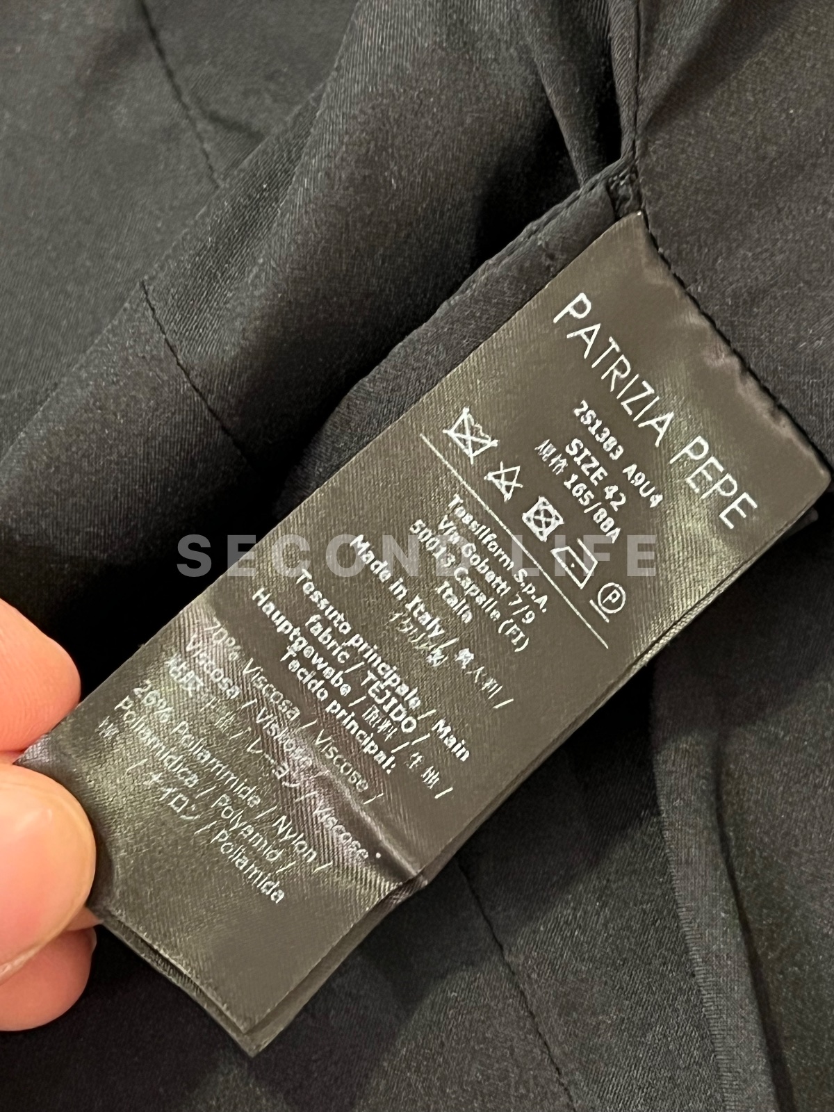 Tailleur pantalone Patrizia Pepe in misto viscosa, foto 3