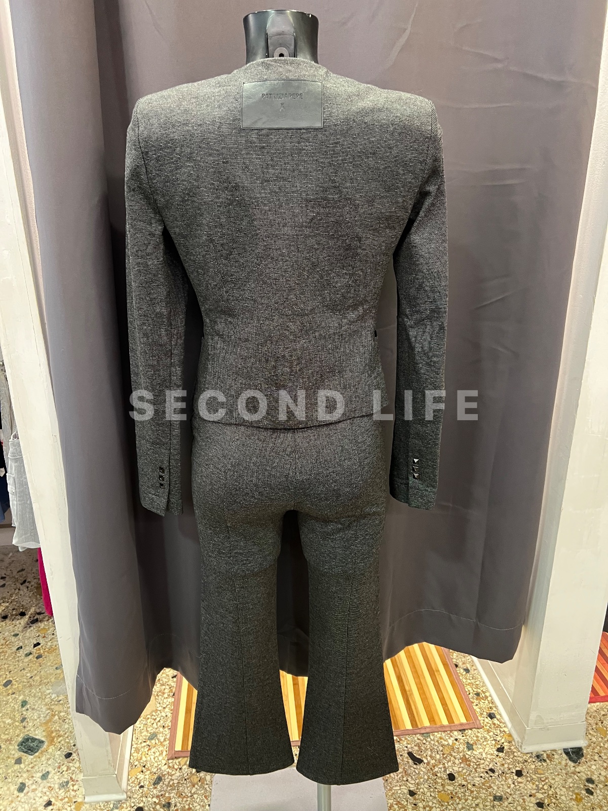 Tailleur pantalone Patrizia Pepe in misto viscosa, foto 7