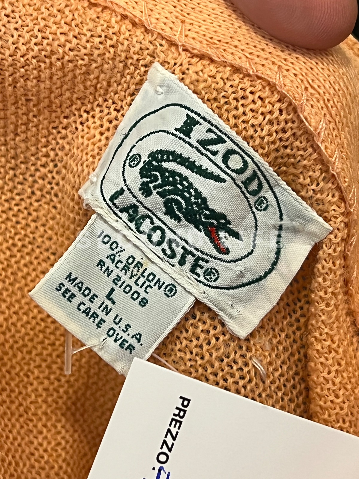 Maglia Lacoste Izod in orlon acrilico, foto 2
