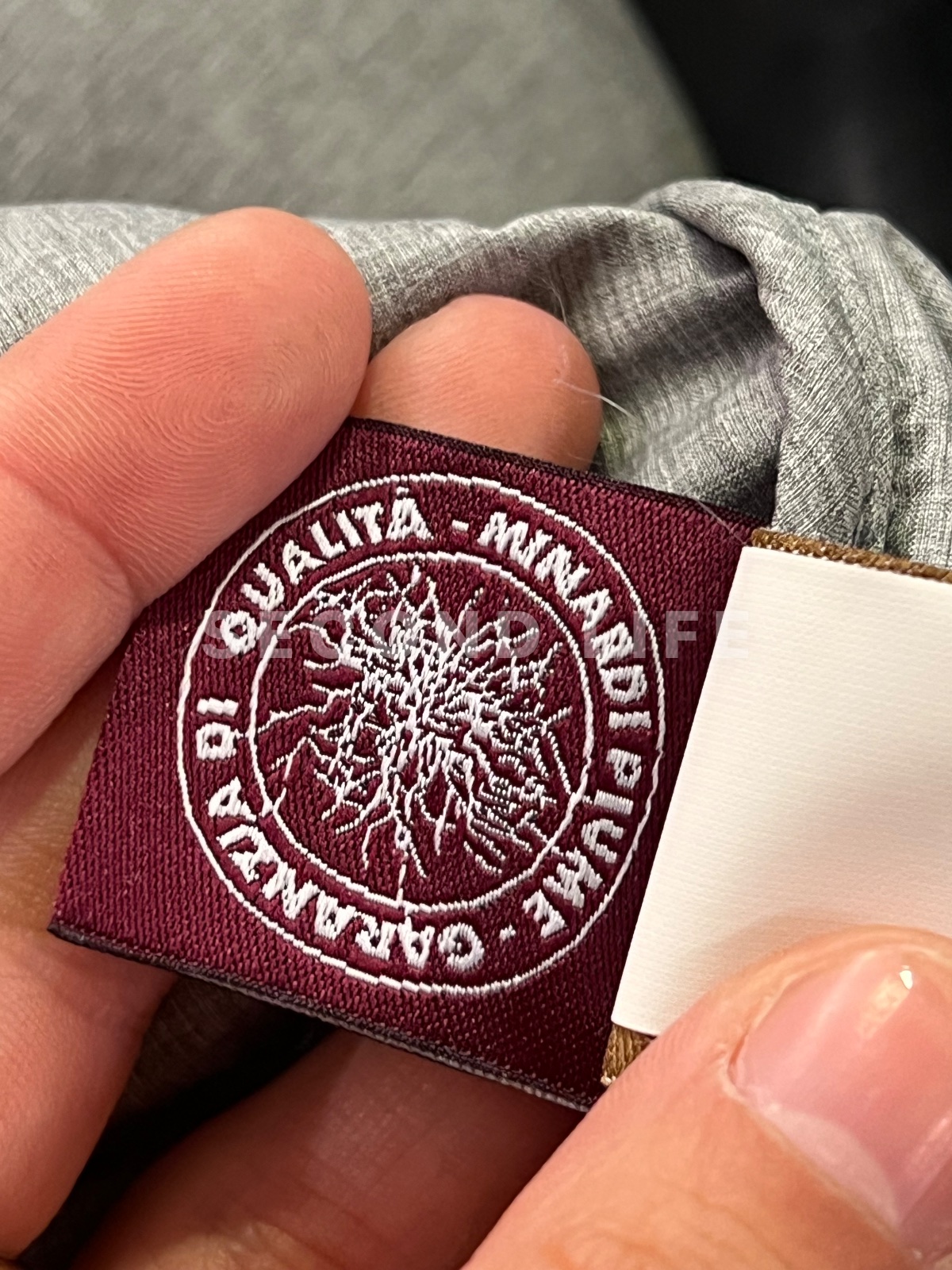 Piumino in seta Kangra manica tre quarti, foto 6