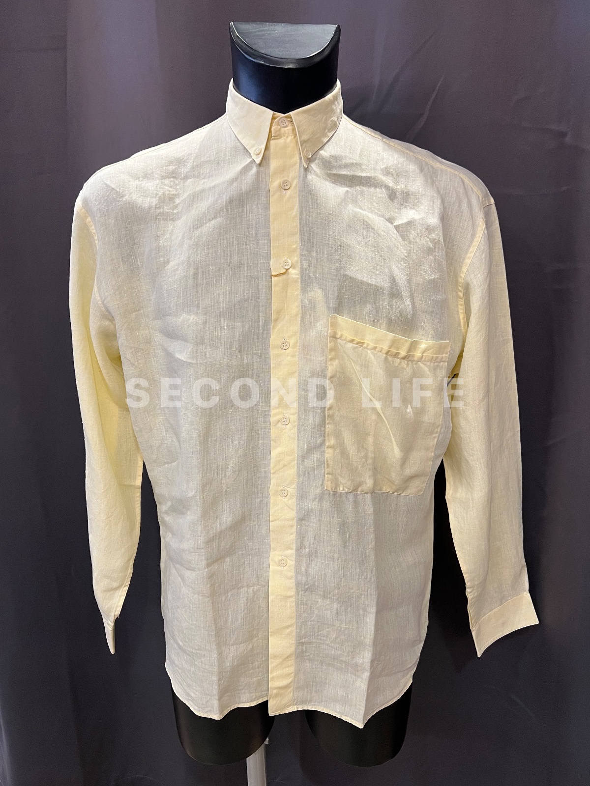 Camicia Gianni Versace in lino anni 80
