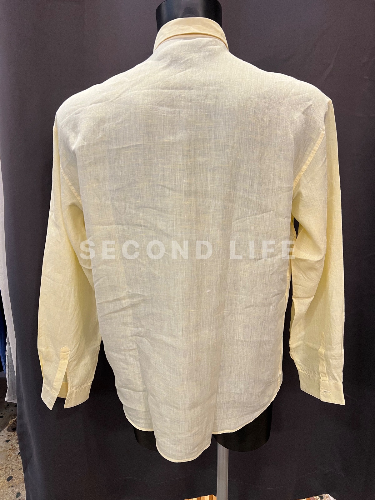 Camicia Gianni Versace in lino anni 80, foto 5