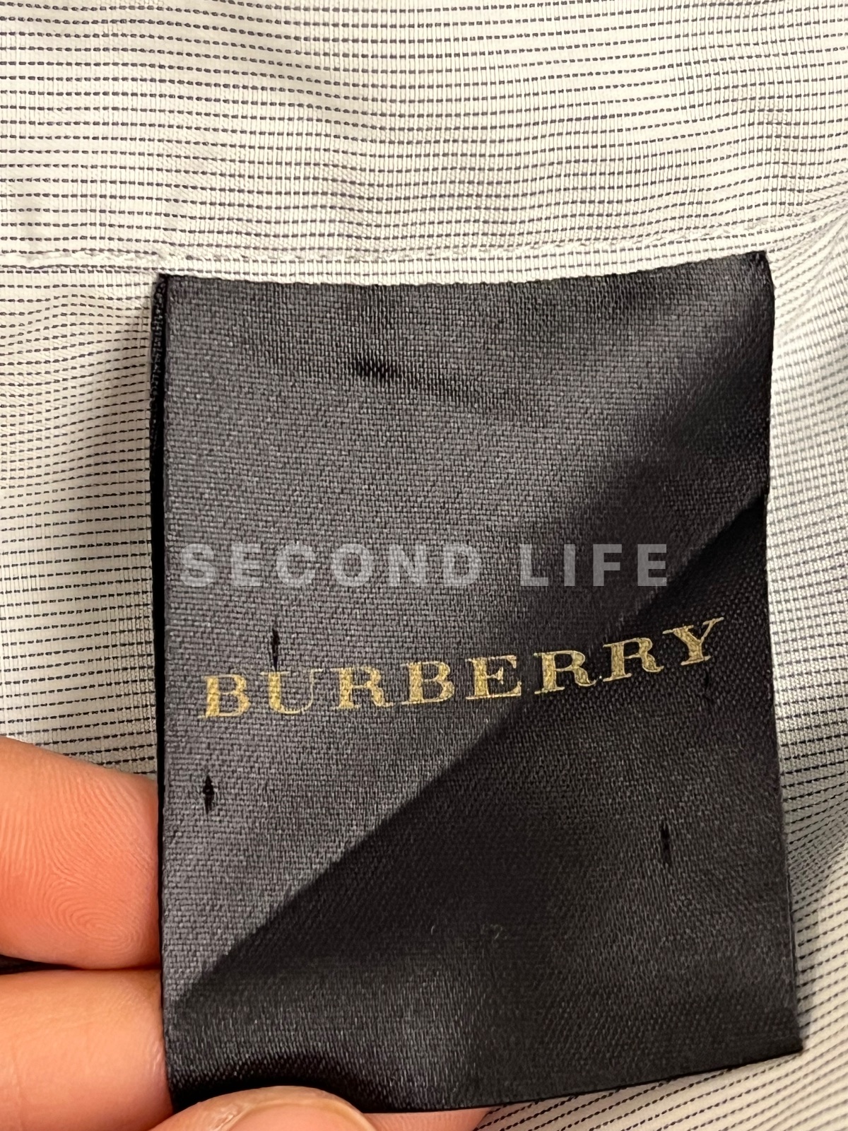 Camicia Burberry da smoking in cotone, foto 4