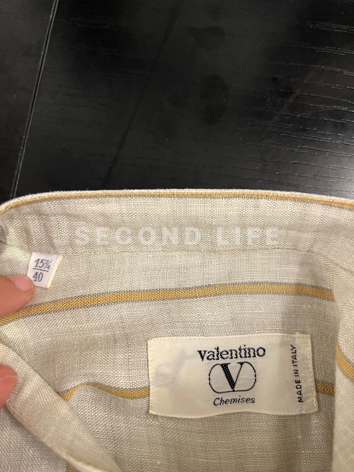 Camicia Valentino in lino, foto 2