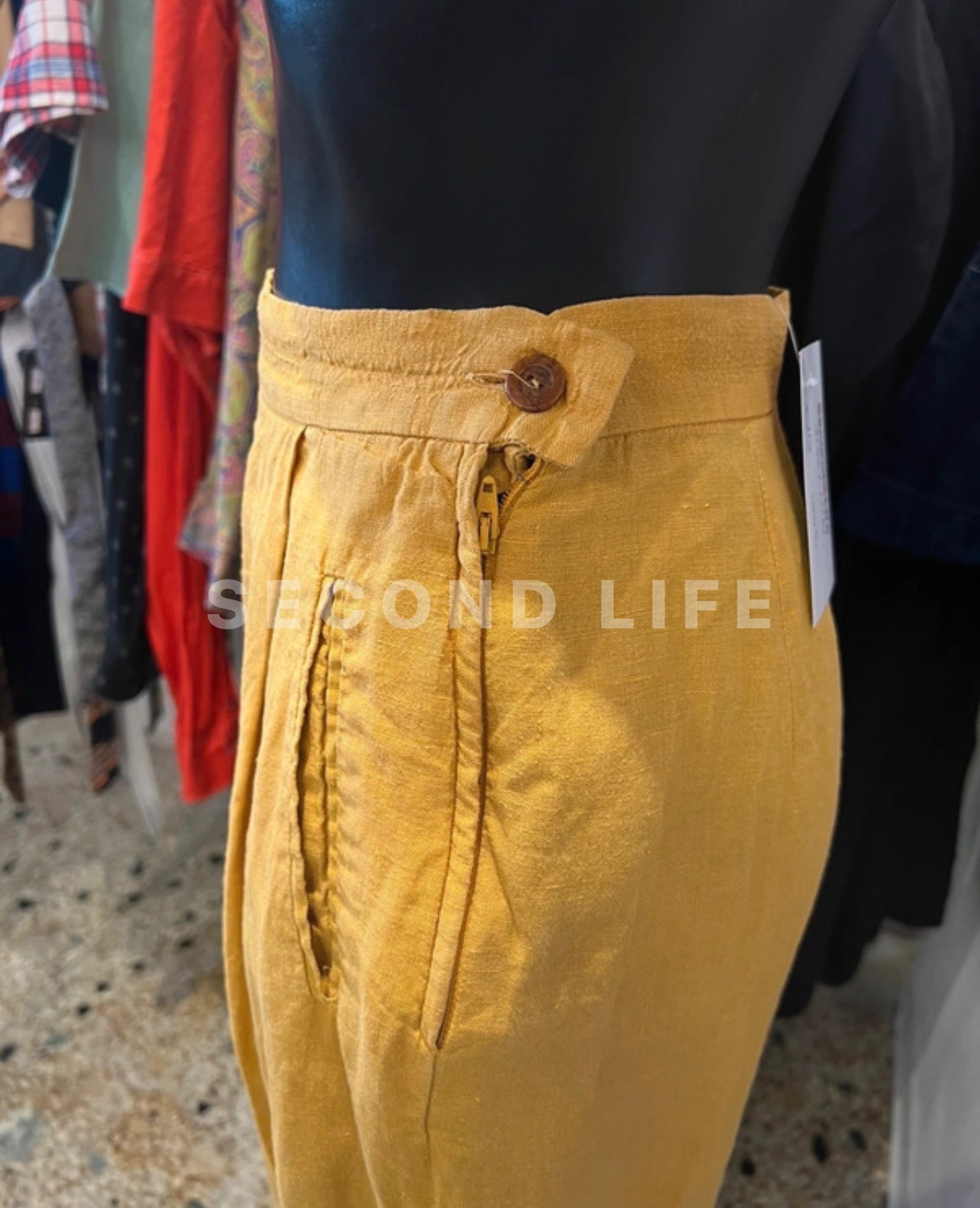 Pantaloni Max Mara in puro lino, foto 3