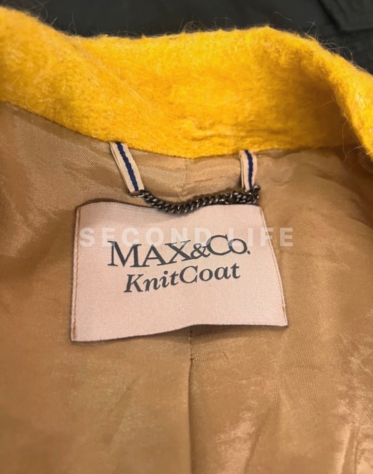 Cappotto MAX&Co. KnitCoat in misto mohair e lana, foto 2