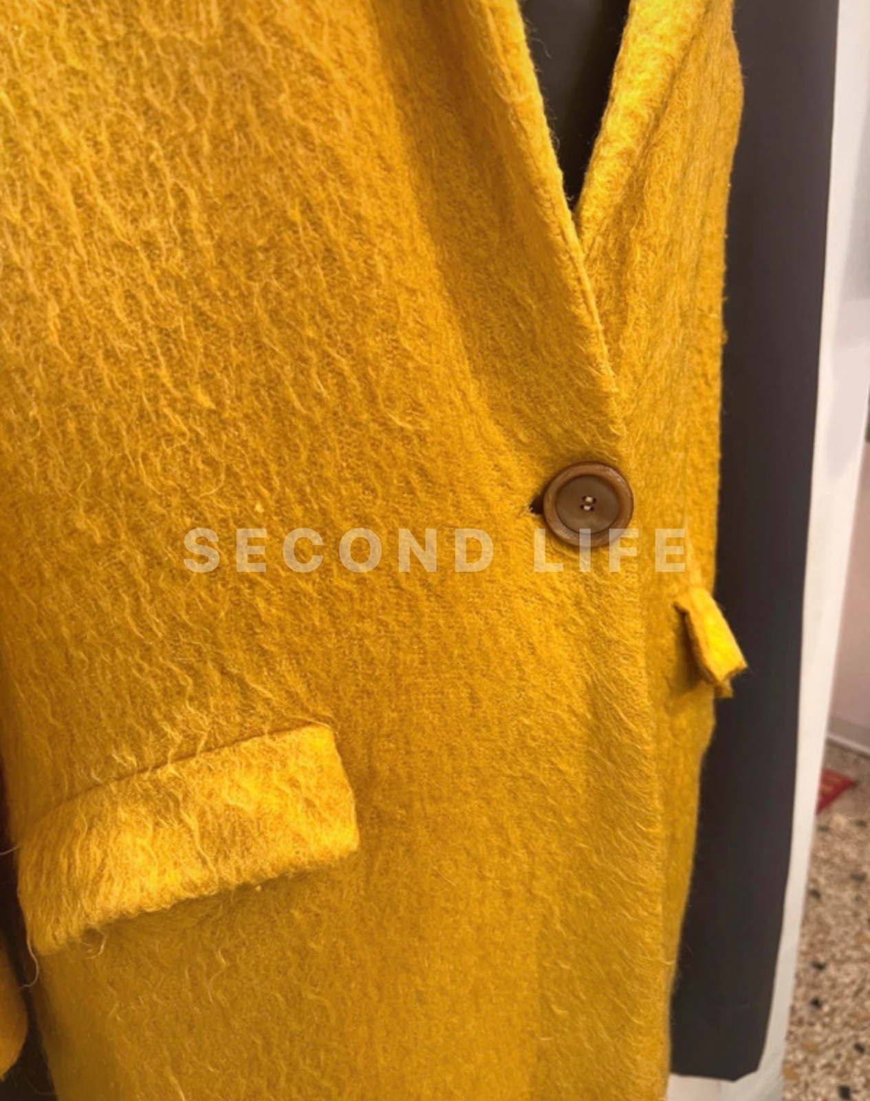 Cappotto MAX&Co. KnitCoat in misto mohair e lana, foto 4