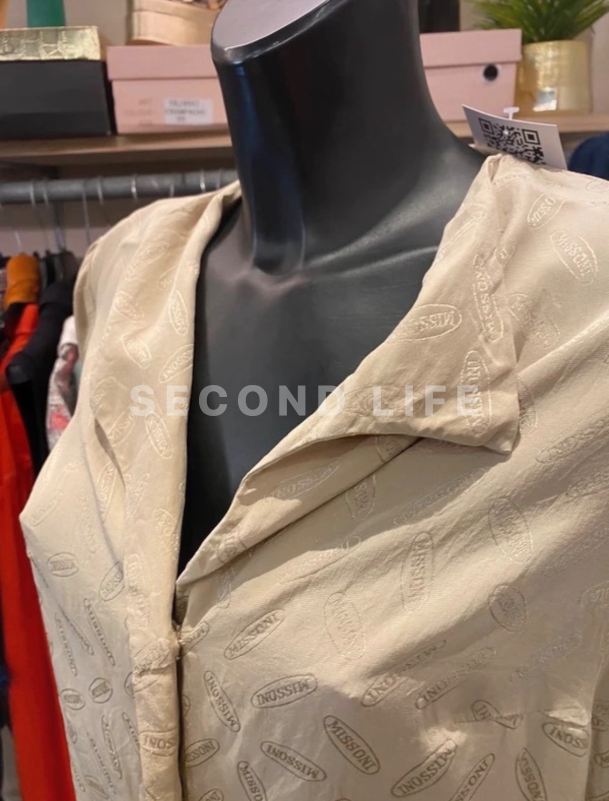 Camicia Missoni jacquard in seta, foto 3