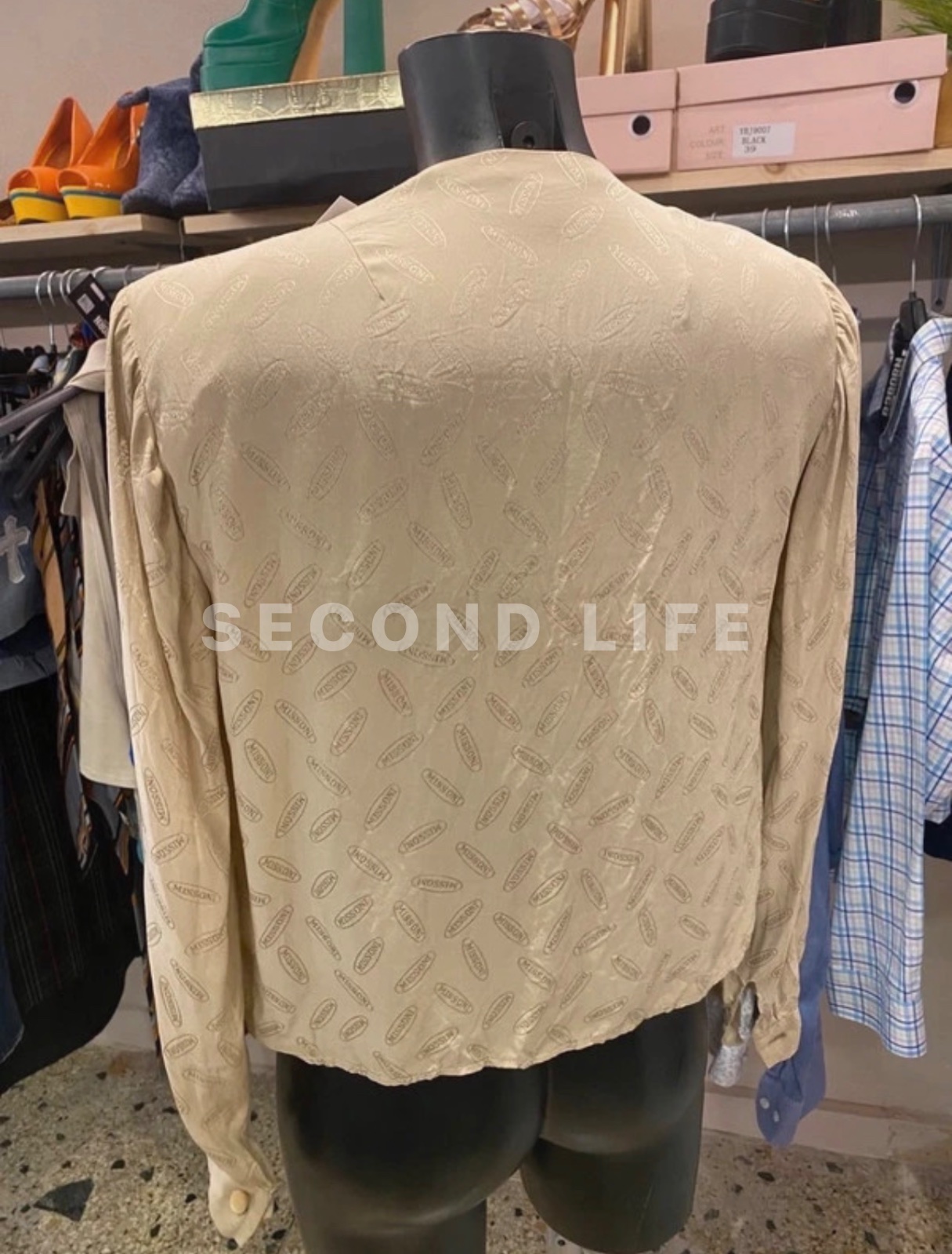 Camicia Missoni jacquard in seta, foto 4