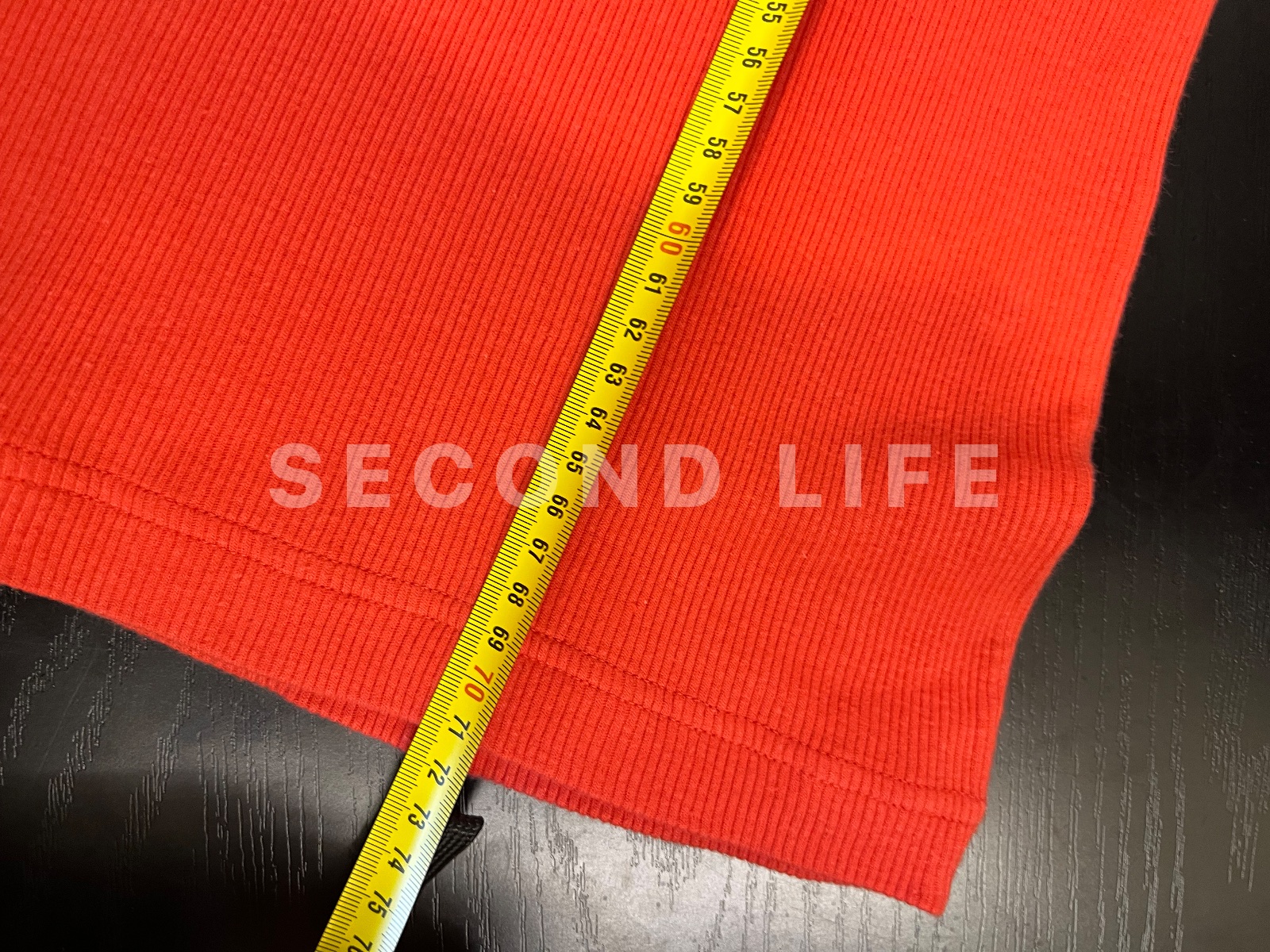 Maglia henley Levi's a costine in cotone, foto 7