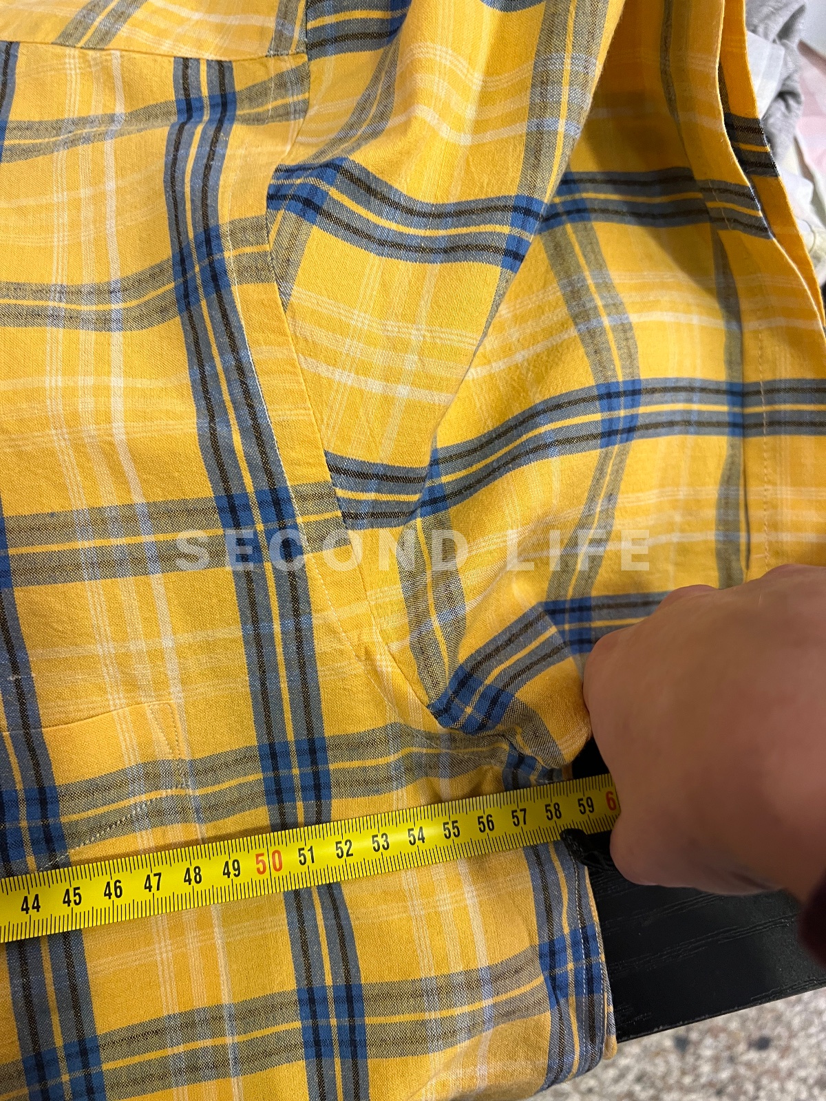 Camicia Herman & Sons a quadri a maniche corte in cotone, foto 6