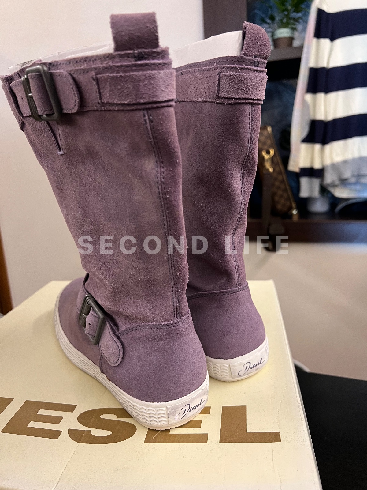 Scarpe Diesel Hanna W in pelle, foto 6
