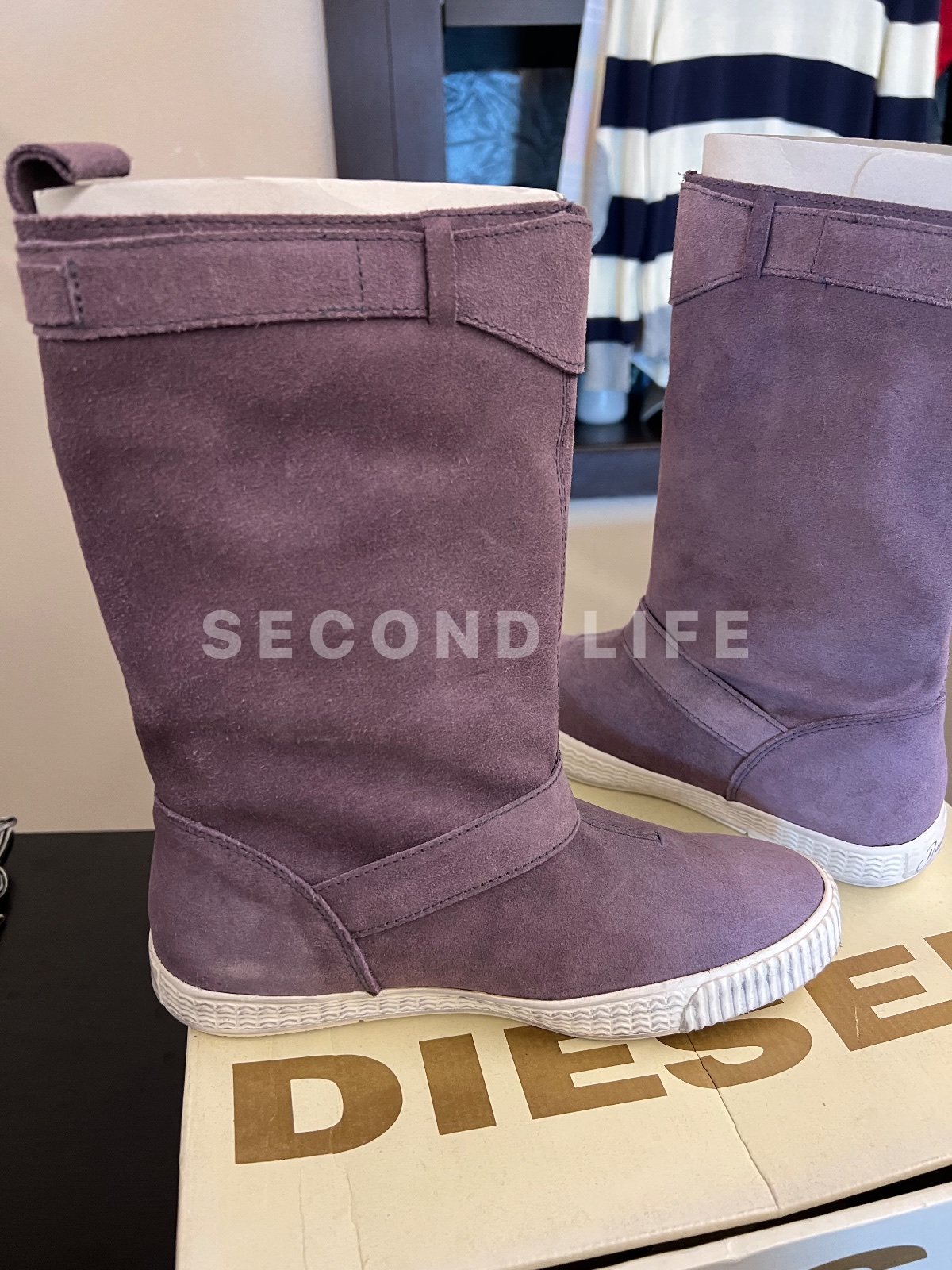 Scarpe Diesel Hanna W in pelle, foto 7