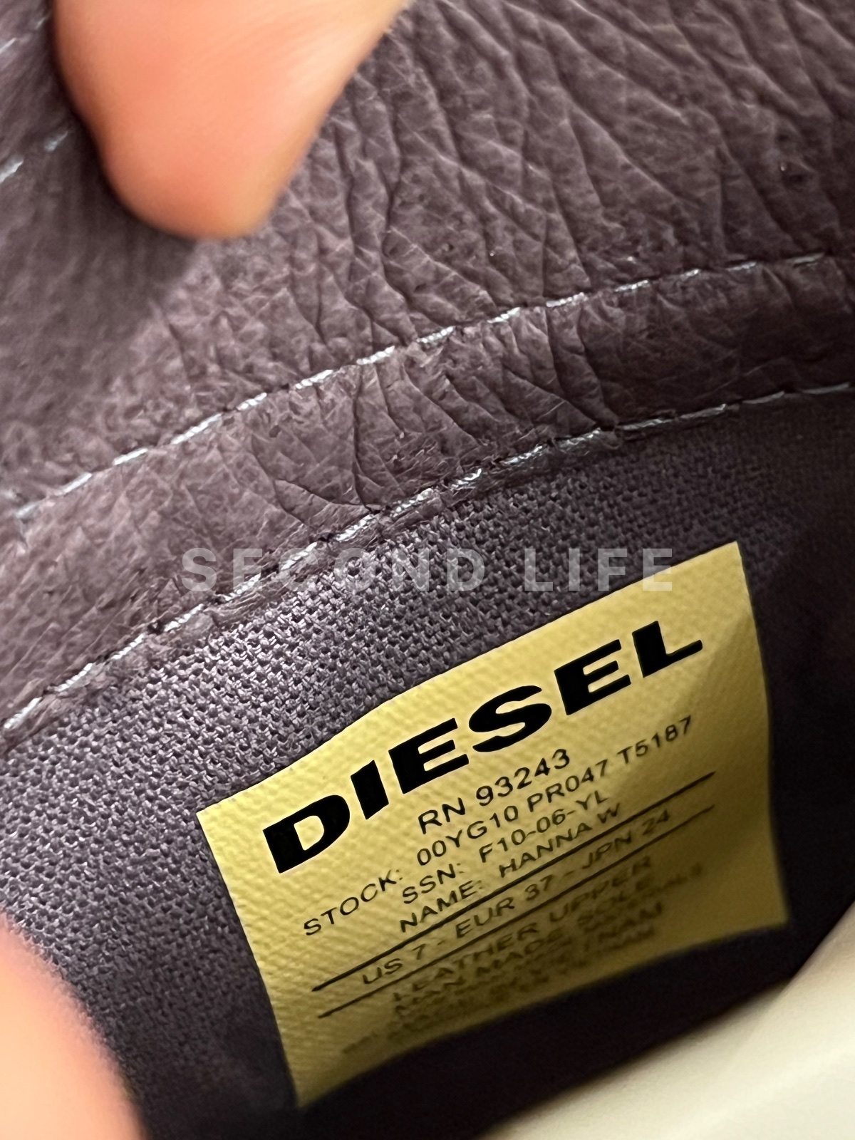 Scarpe Diesel Hanna W in camoscio, foto 7