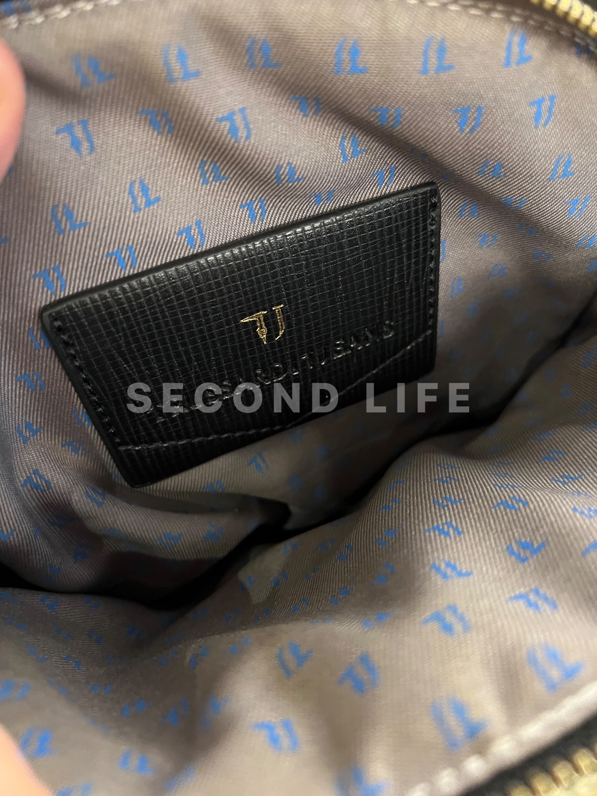 Borsa a mano Trussardi Jeans in tessuto bouclé, foto 6