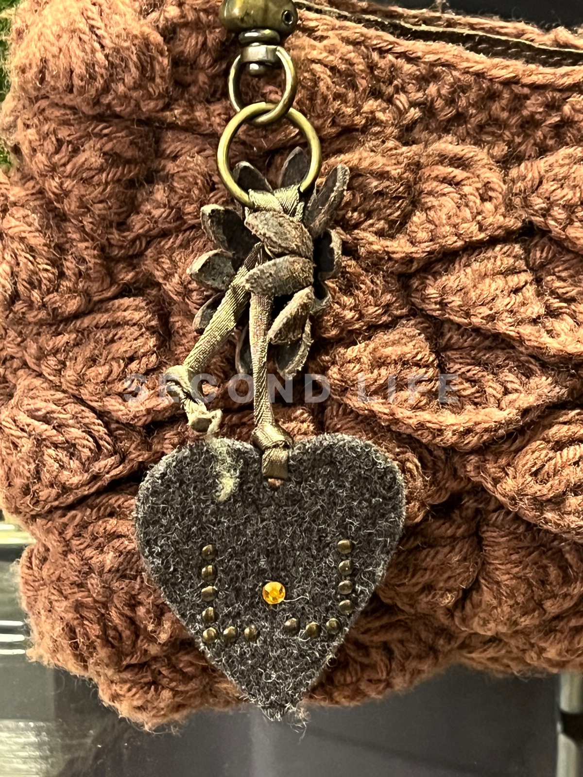 Borsa Liu Jo in lana e pelle, foto 2
