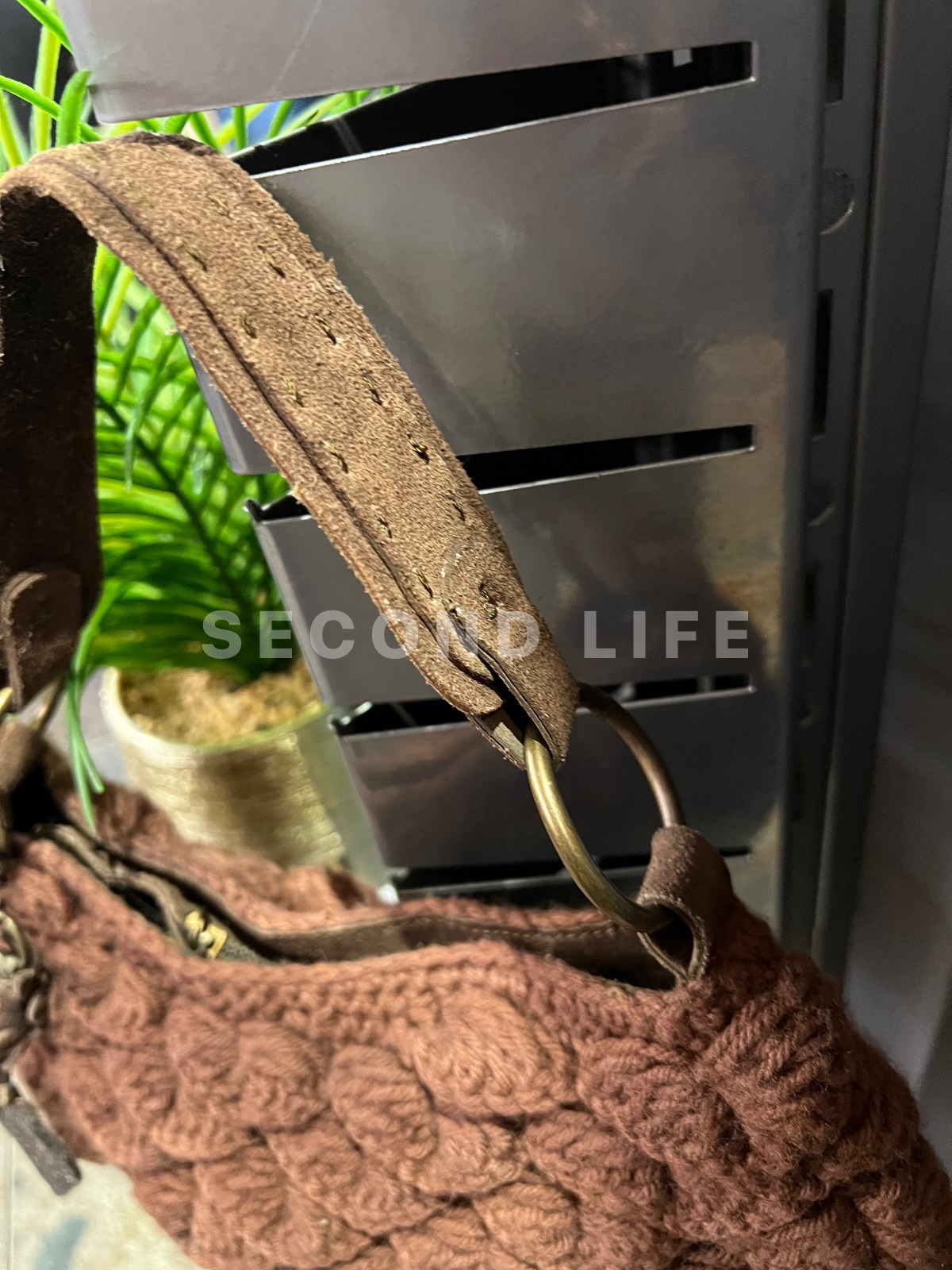 Borsa Liu Jo in lana e pelle, foto 4