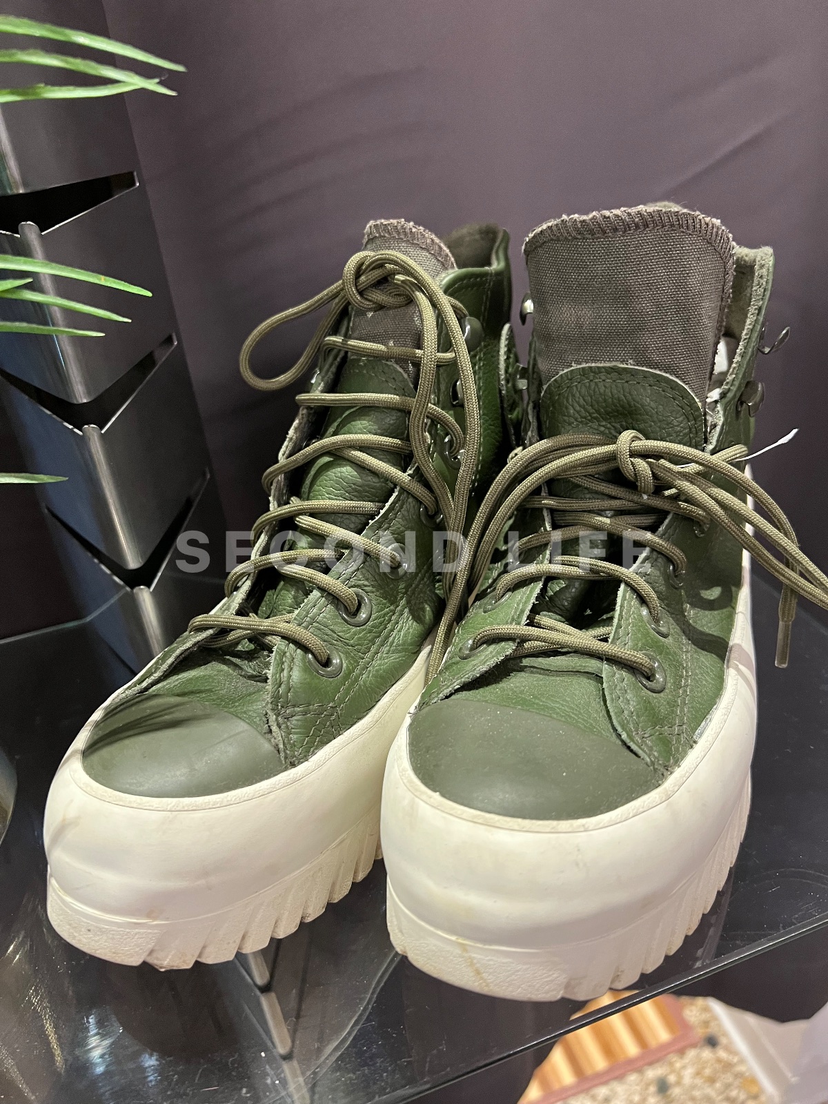 Scarpe Converse in pelle, foto 2