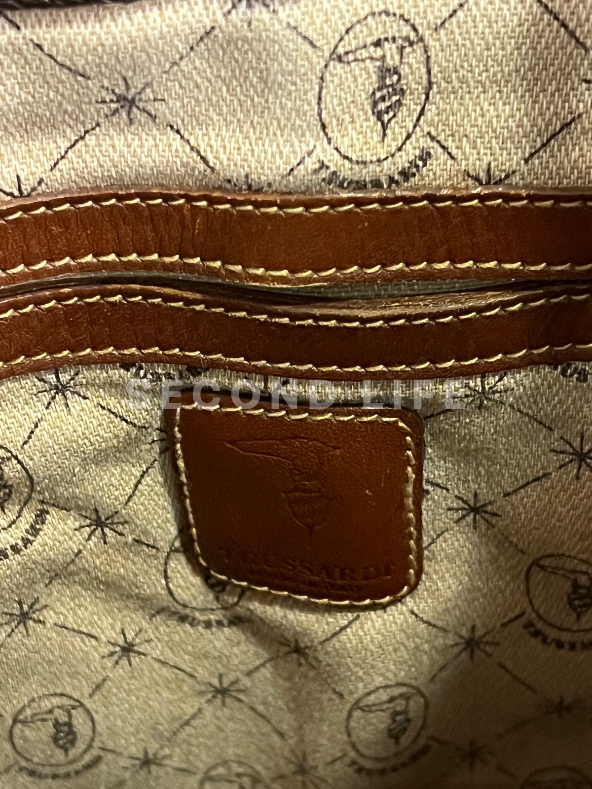 Borsa Trussardi Secchiello in pelle, foto 4