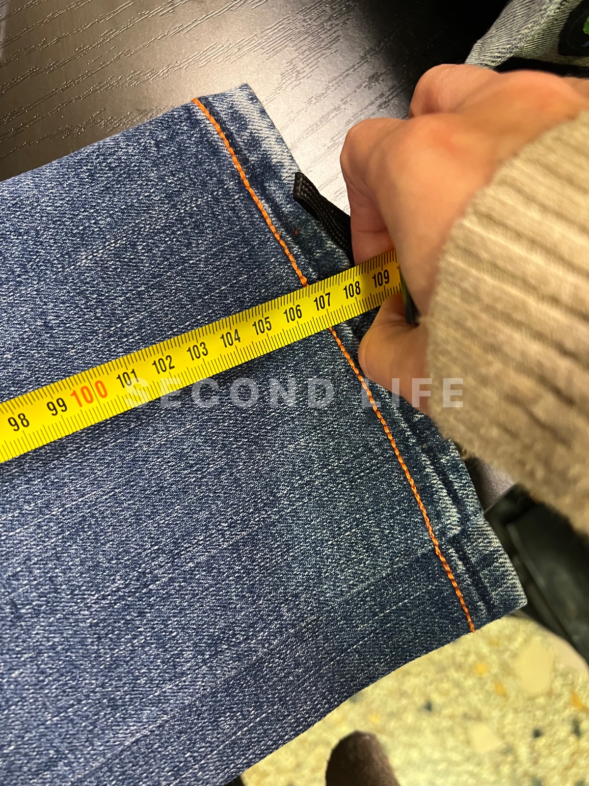 Pantaloni Jeans Diesel in misto cotone, foto 8