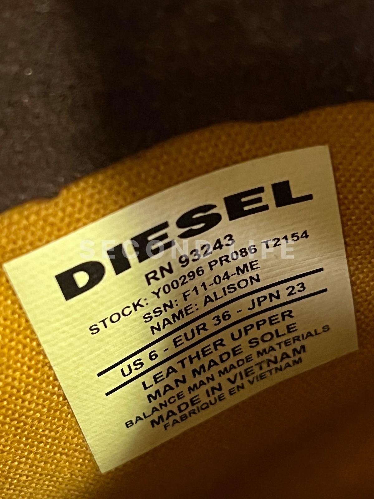 Stivali Diesel Alison in pelle scamosciata, foto 3