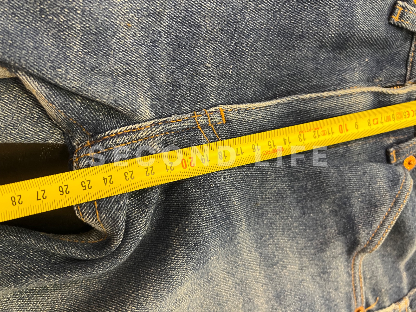 Pantaloni Levi's 417 Orange Tab in misto cotone, foto 7