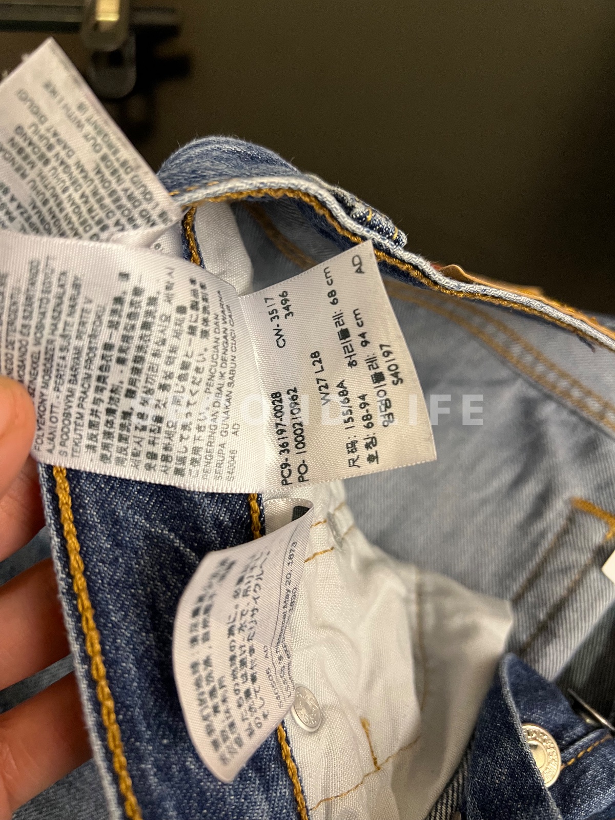 Jeans Levi's 501 T, foto 3