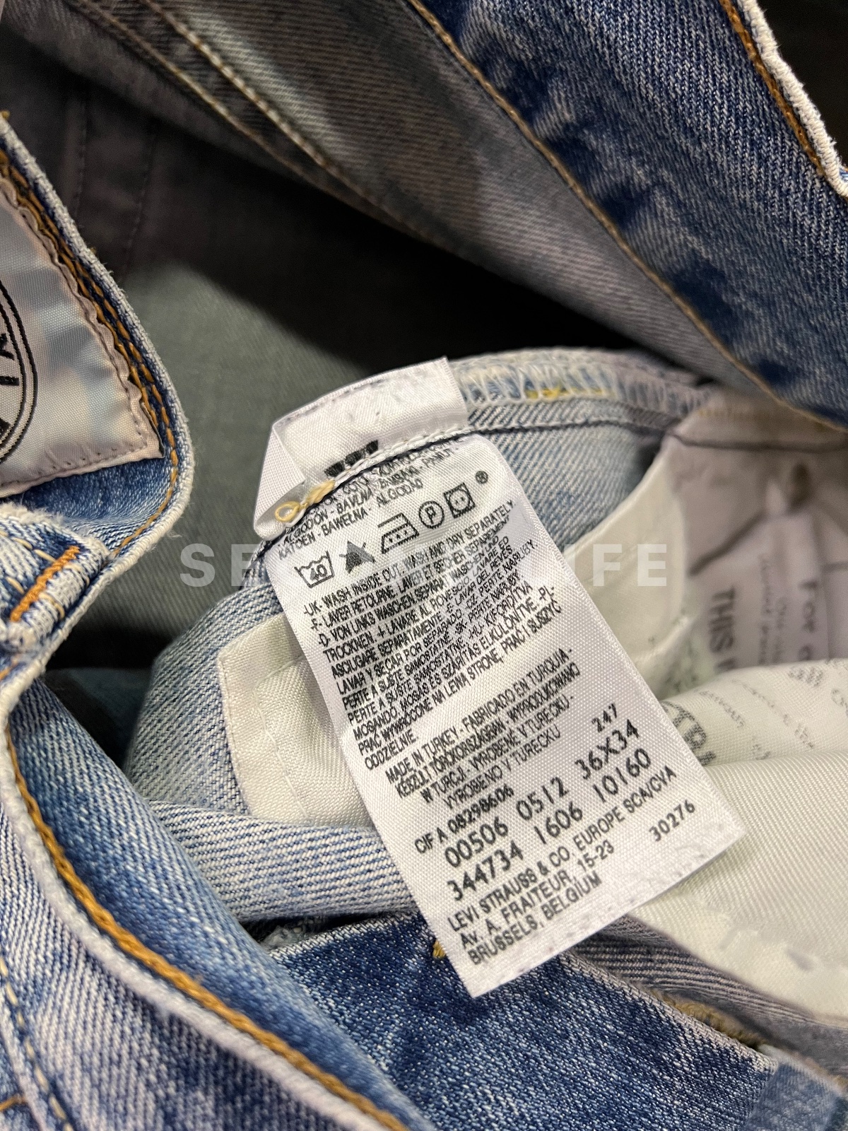 Jeans Levi's 615 in cotone denim, foto 3