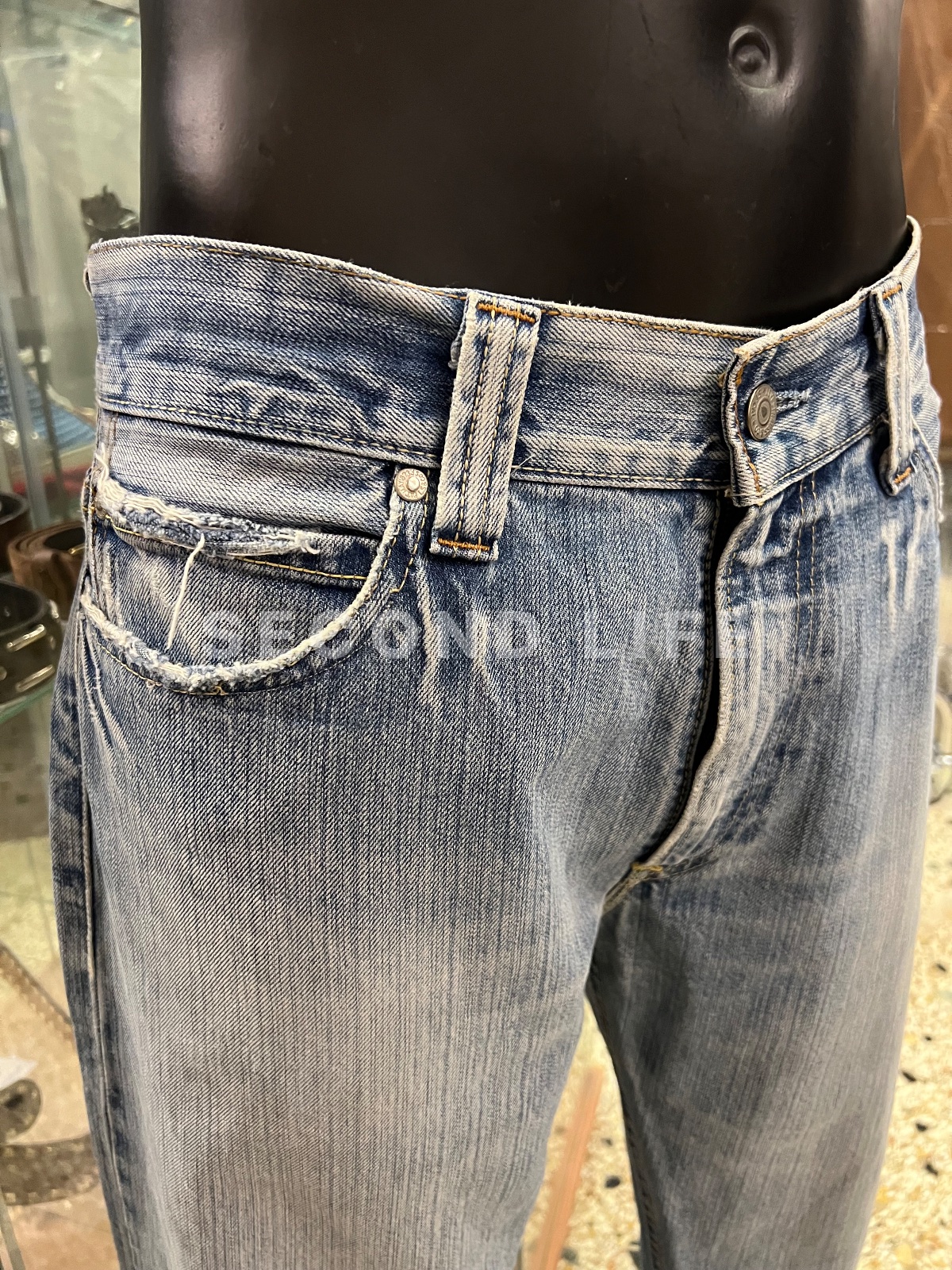 Jeans Levi's 615 in cotone denim, foto 4