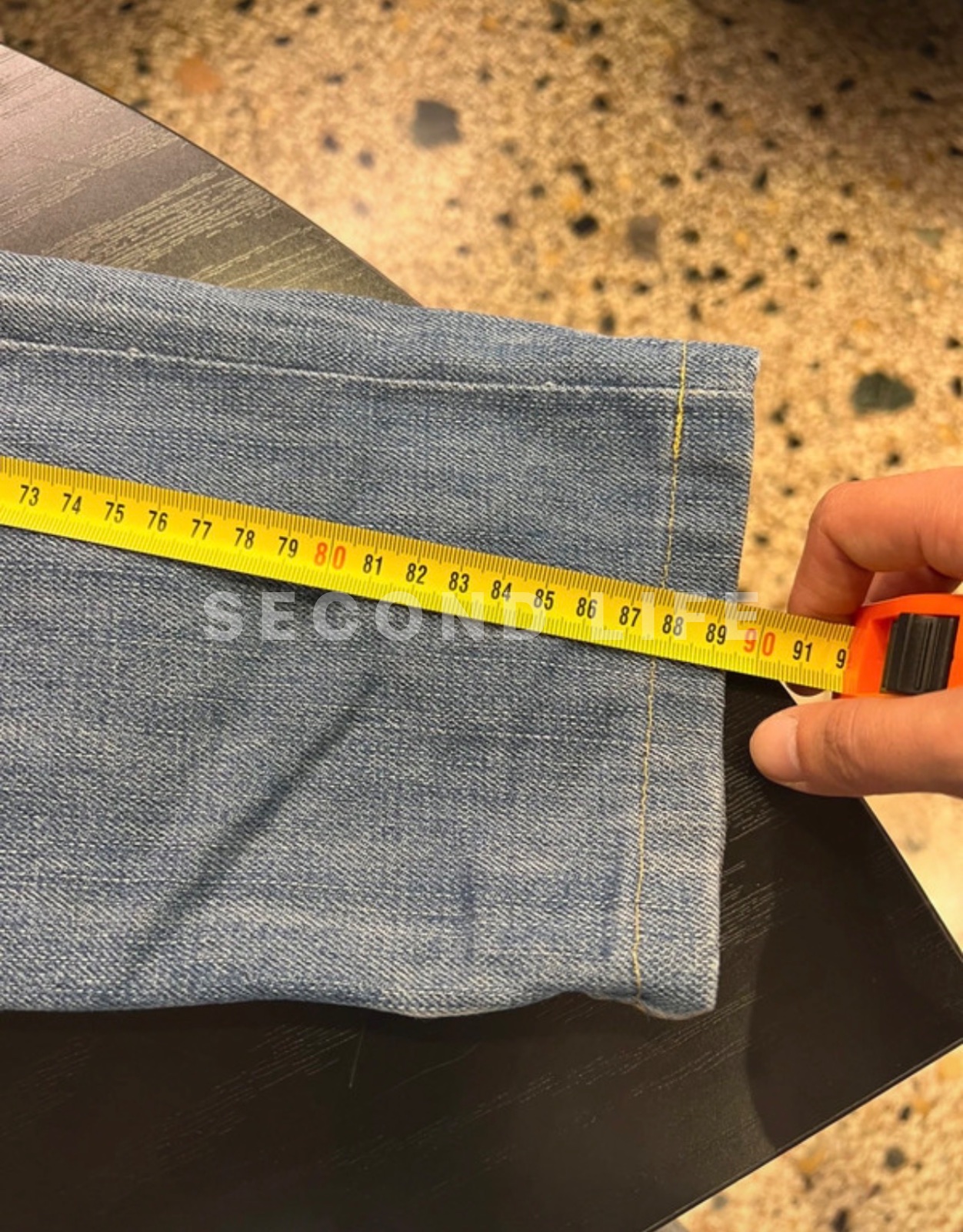 Jeans Levi's Patty Anne Square Cut (M/L), foto 7