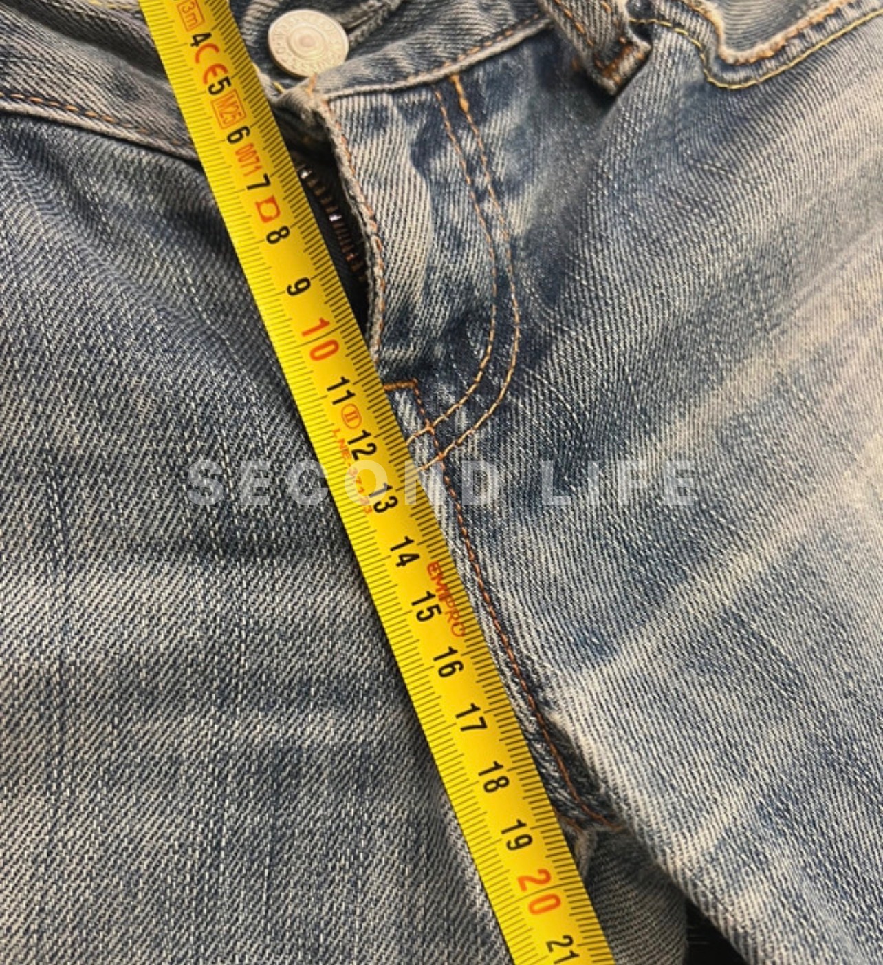 Jeans Levi's Patty Anne Square Cut (M/L), foto 8
