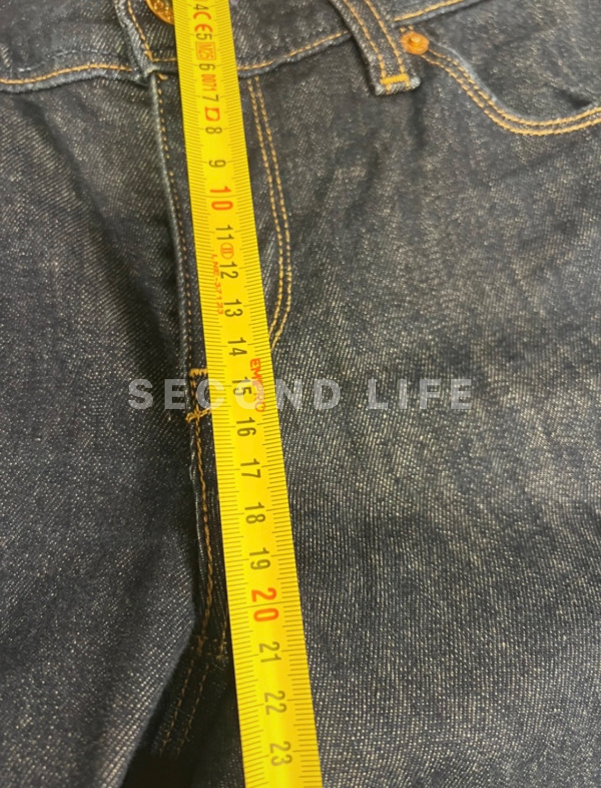 Jeans Levi's 571 Slim Fit in cotone elasticizzato, foto 7