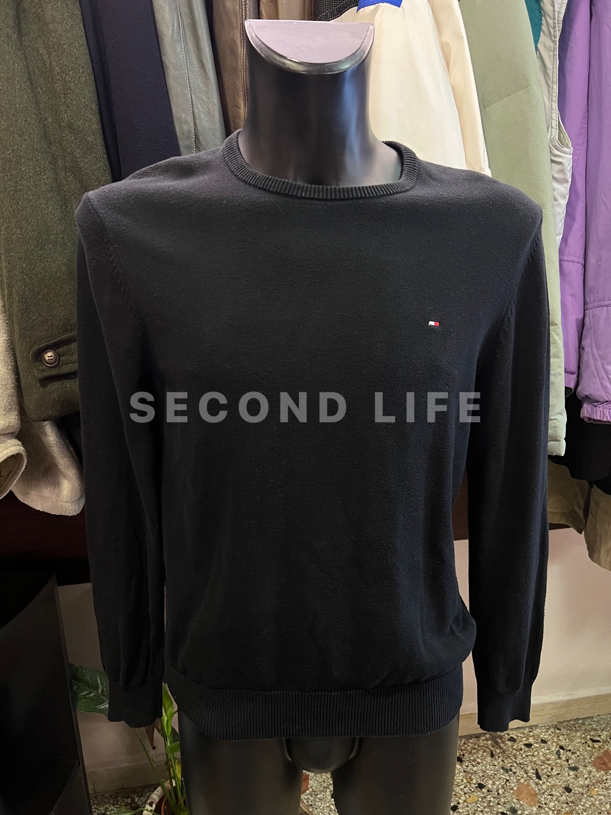 Maglione girocollo Tommy Hilfiger in cotone