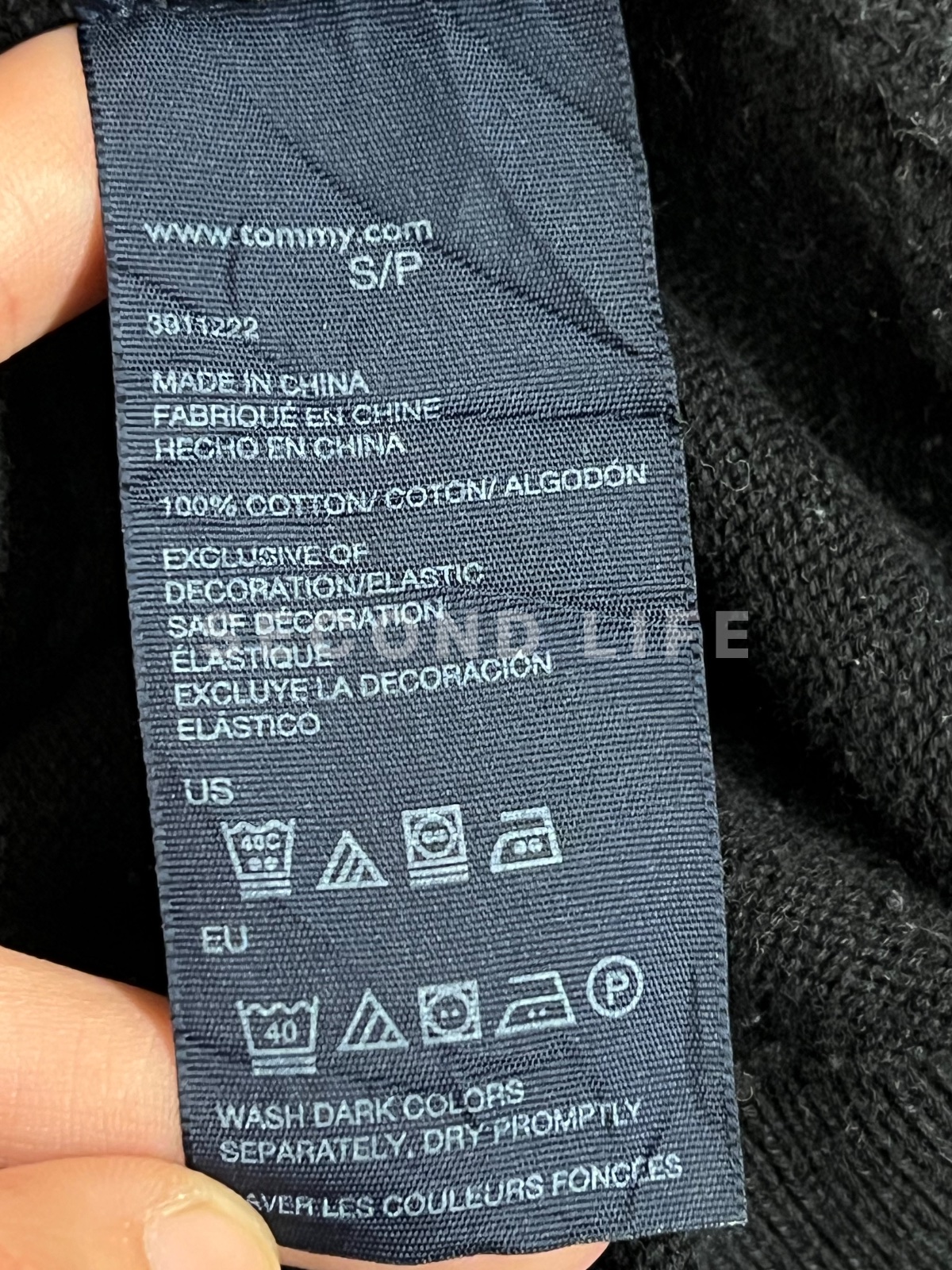 Maglione girocollo Tommy Hilfiger in cotone, foto 3