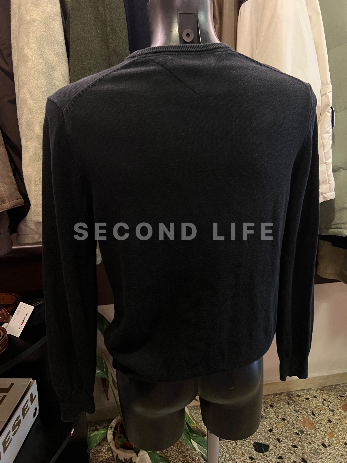 Maglione girocollo Tommy Hilfiger in cotone, foto 4