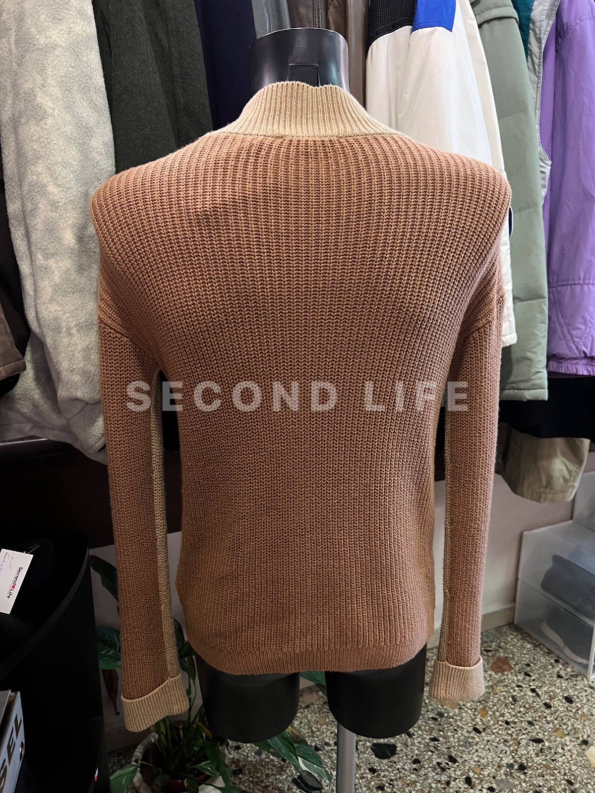 Maglione Tommy Hilfiger a maglia S uomo, foto 5