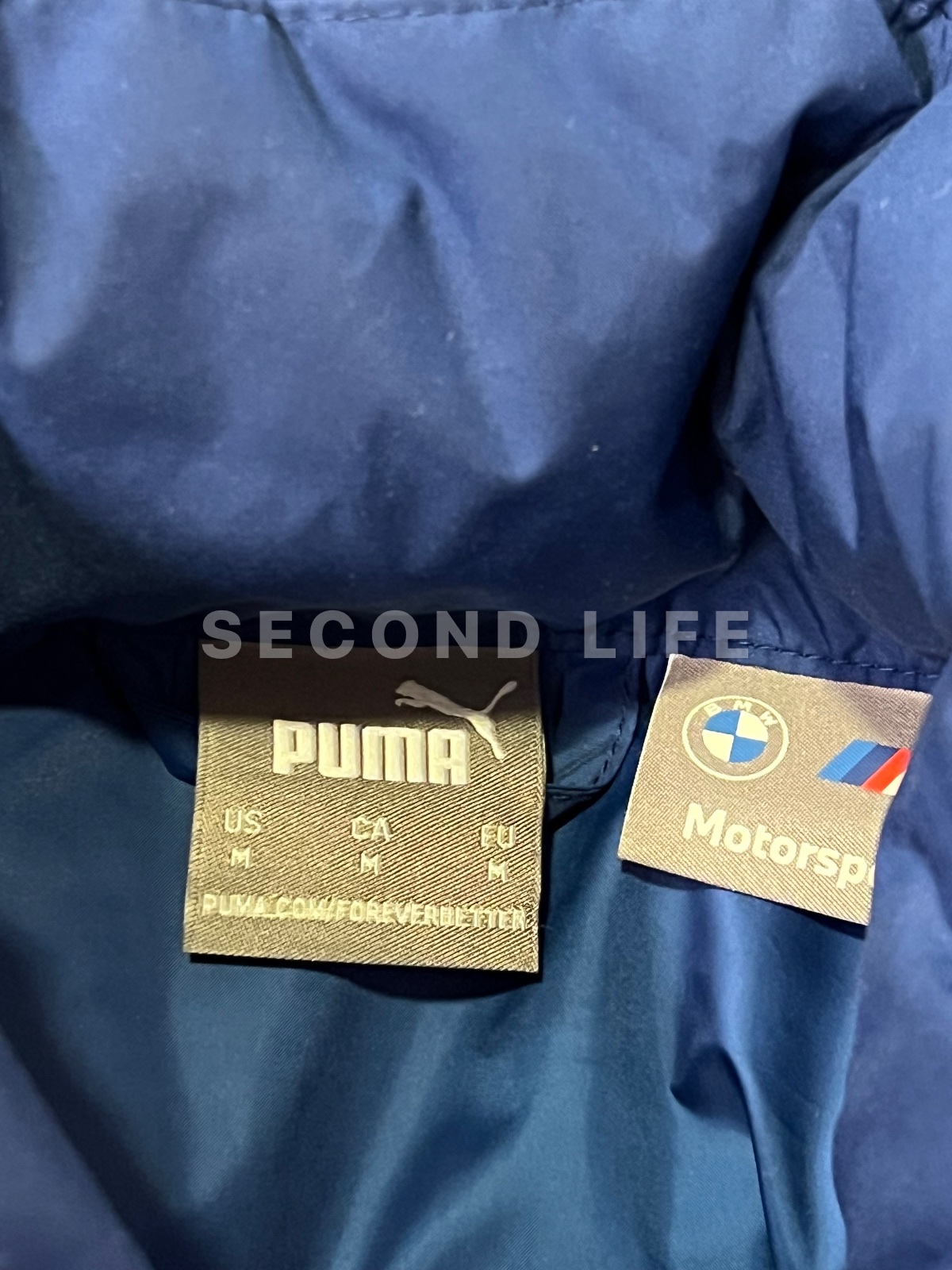 Giacca Puma Bmw in poliestere, foto 2